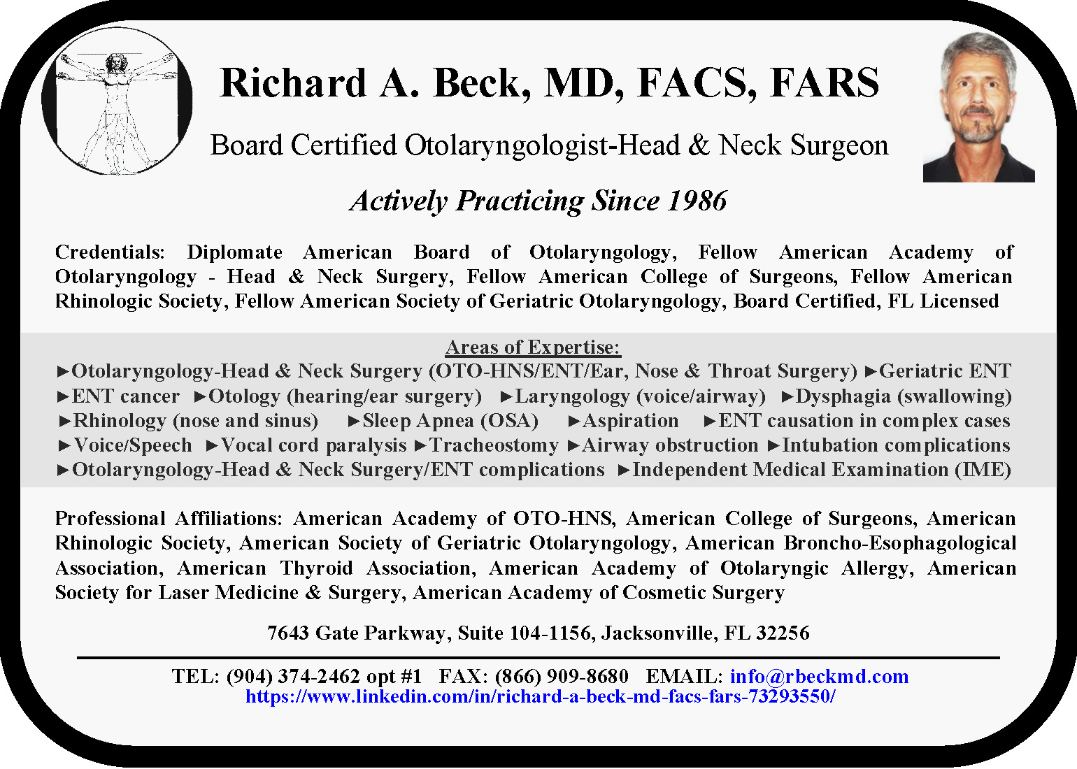 Richard A. Beck (R. Beck, MD & Associates, LLC)